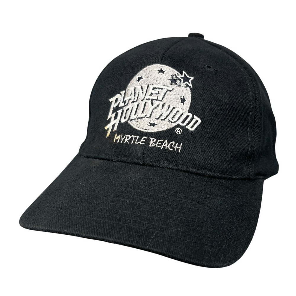 Vintage‎ Planet Hollywood Hat Mens Myrtle Beach 90s Souvenir Tourist Pop Culture